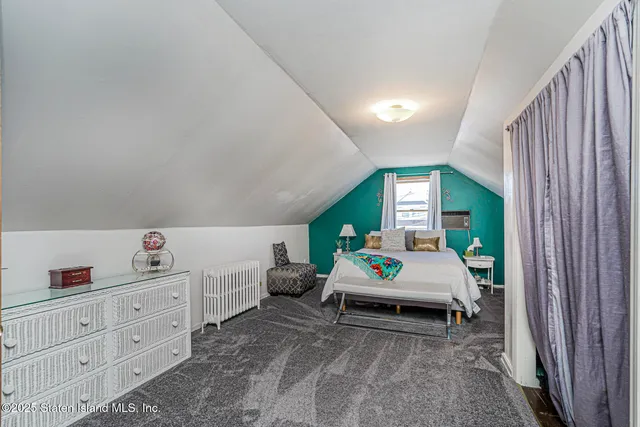 a living room with furniture and window
