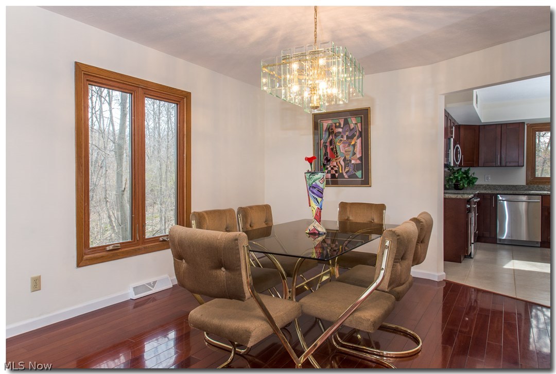 3455 Old Brainard Road Cleveland, OH 44124 - Photo 6 of 24 Formal Dining Room with Gleaming Hardwood Floors