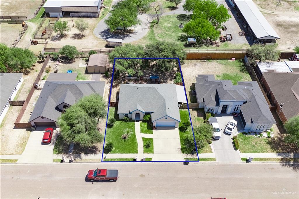 3006 Gabriel Street Mission, TX 78574 - Photo 13 of 34 an aerial view of houses with street