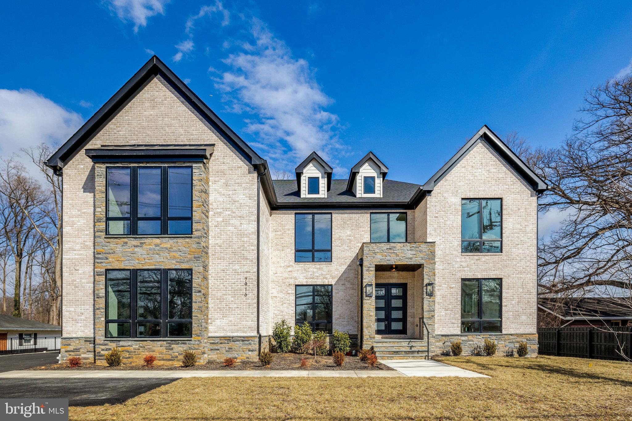 7916 Lewinsville Road McLean, VA 22102 - Photo 3 of 100 PVC fascia board & exterior trims at doors/windows