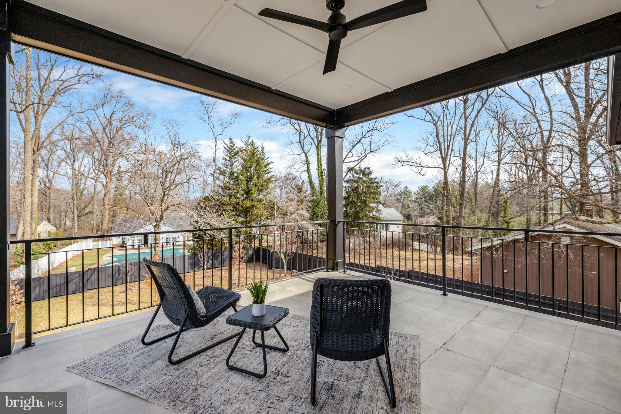 7916 Lewinsville Road McLean, VA 22102 - Photo 48 of 100 second level balcony