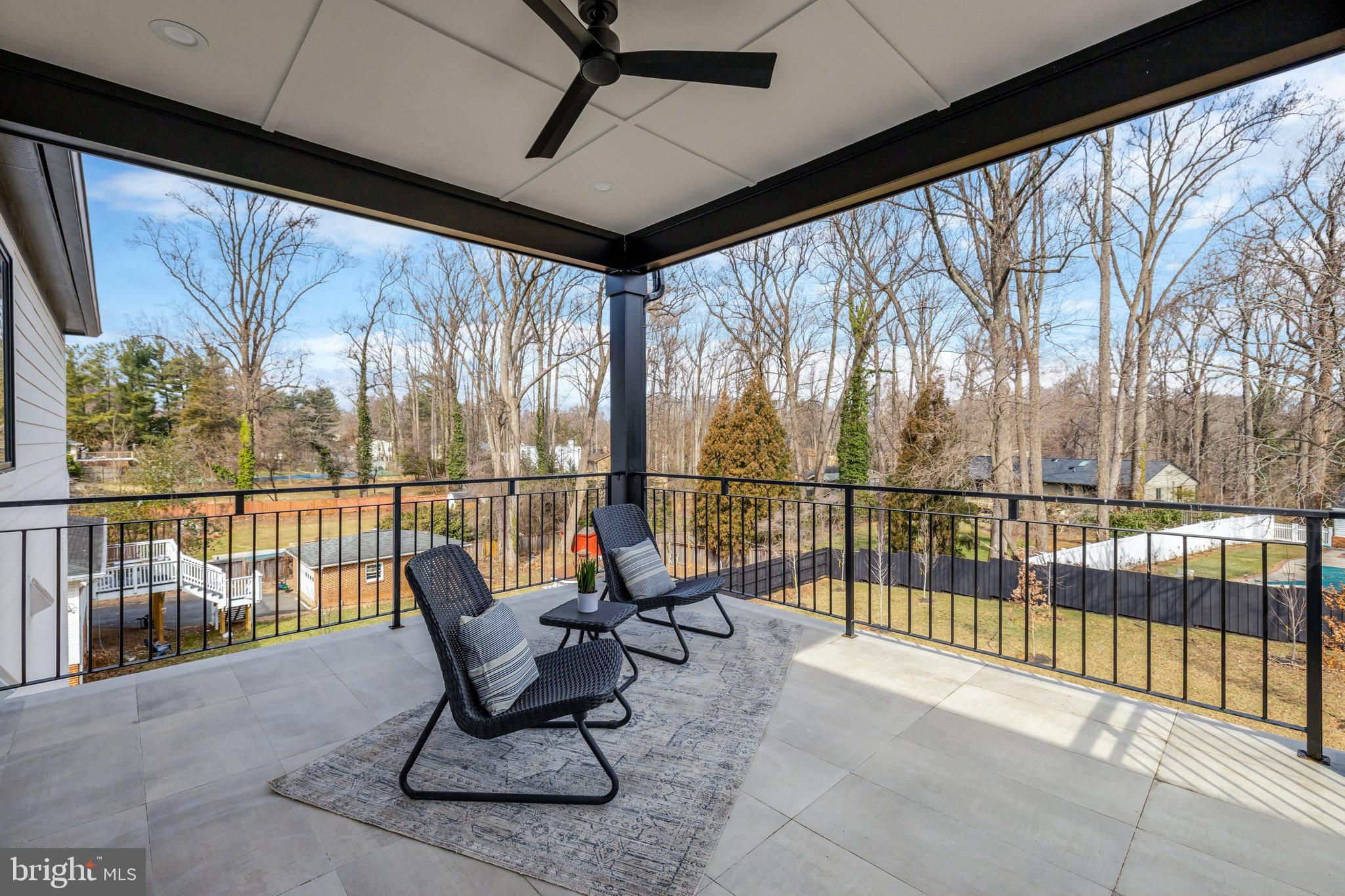7916 Lewinsville Road McLean, VA 22102 - Photo 49 of 100 second level balcony