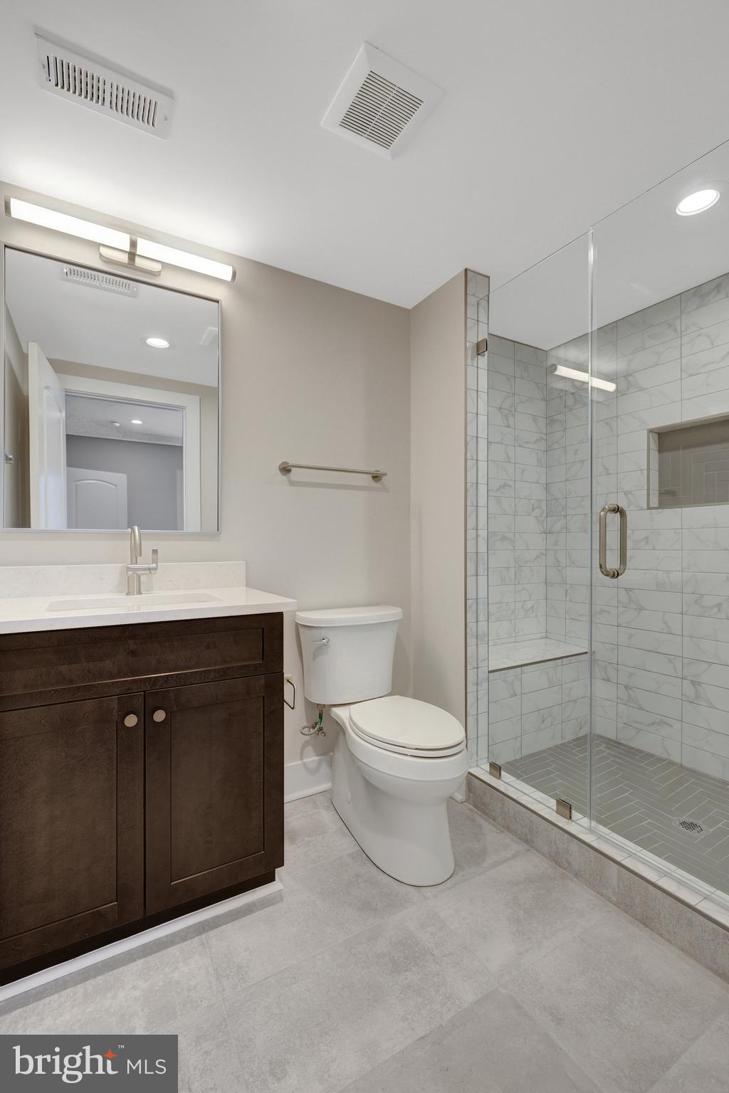 7916 Lewinsville Road McLean, VA 22102 - Photo 84 of 100 Basement bedroom with full bathroom