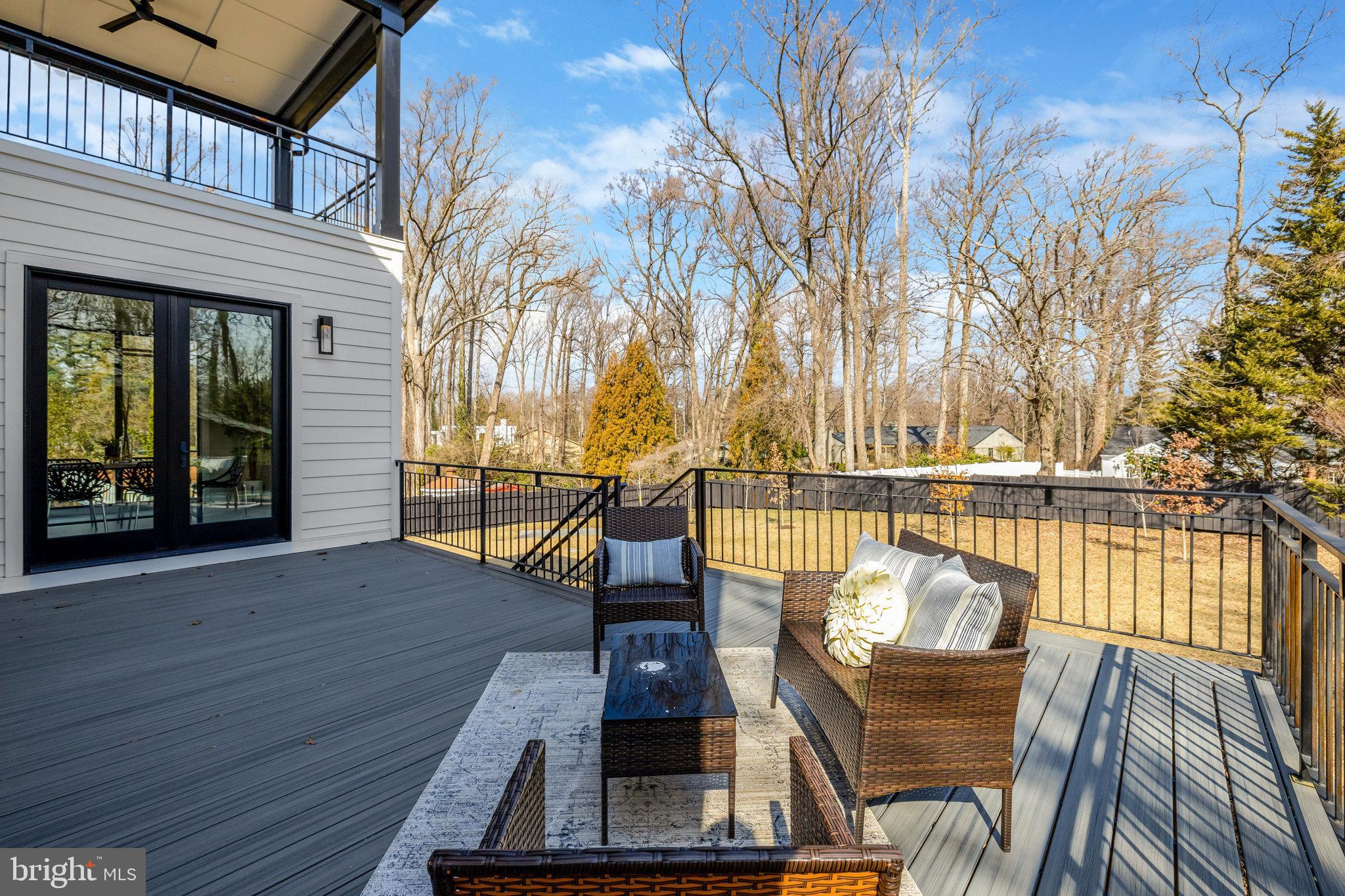 7916 Lewinsville Road McLean, VA 22102 - Photo 91 of 100 rear deck