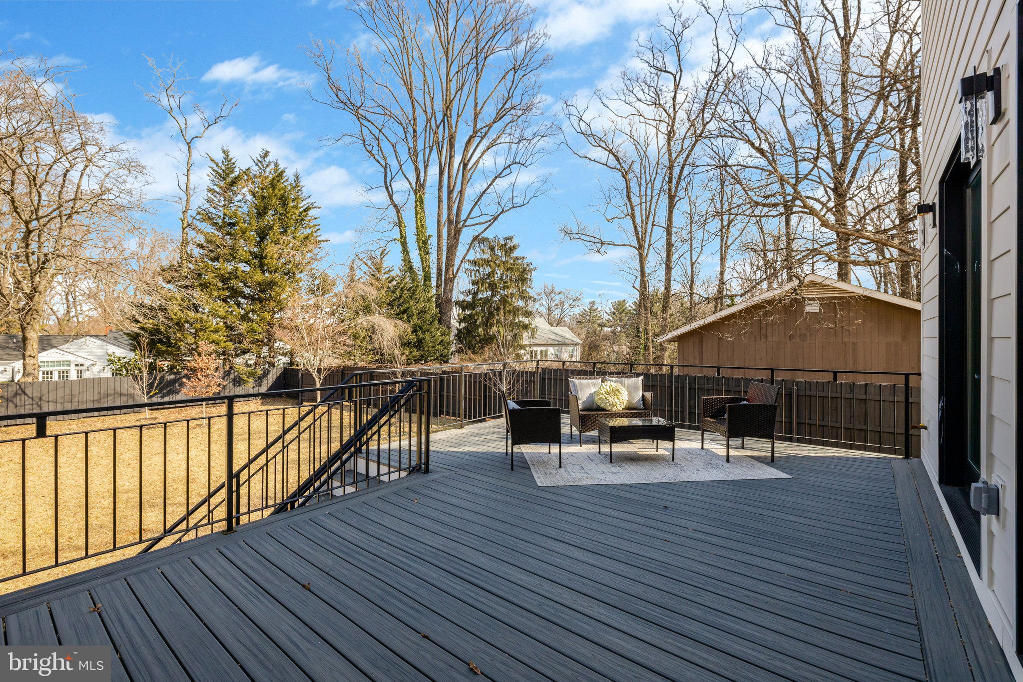 7916 Lewinsville Road McLean, VA 22102 - Photo 92 of 100 rear deck