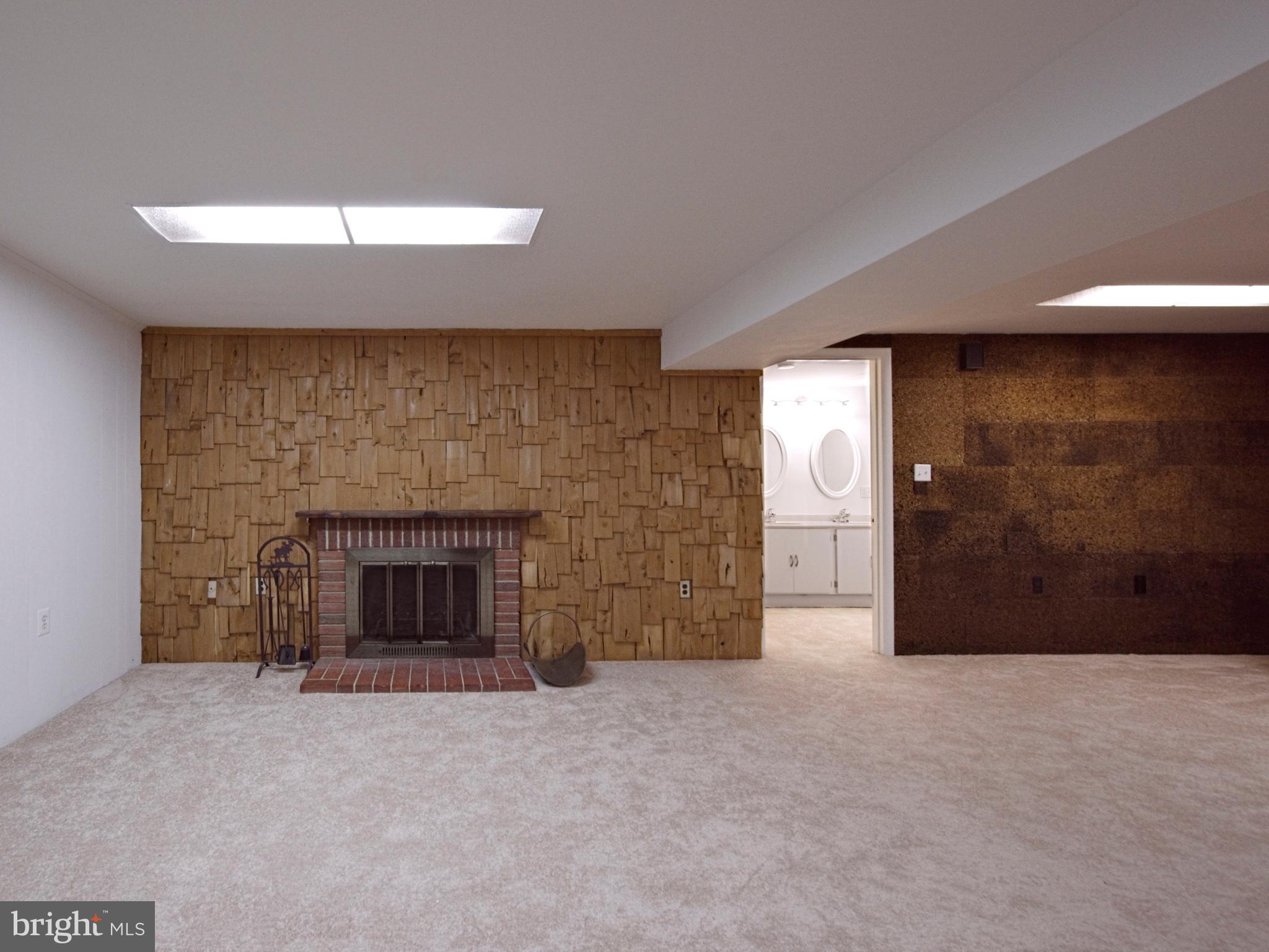 2360 Old Trail Drive Reston, VA 20191 - Photo 19 of 40 Basement 2nd Woodburning Fireplace