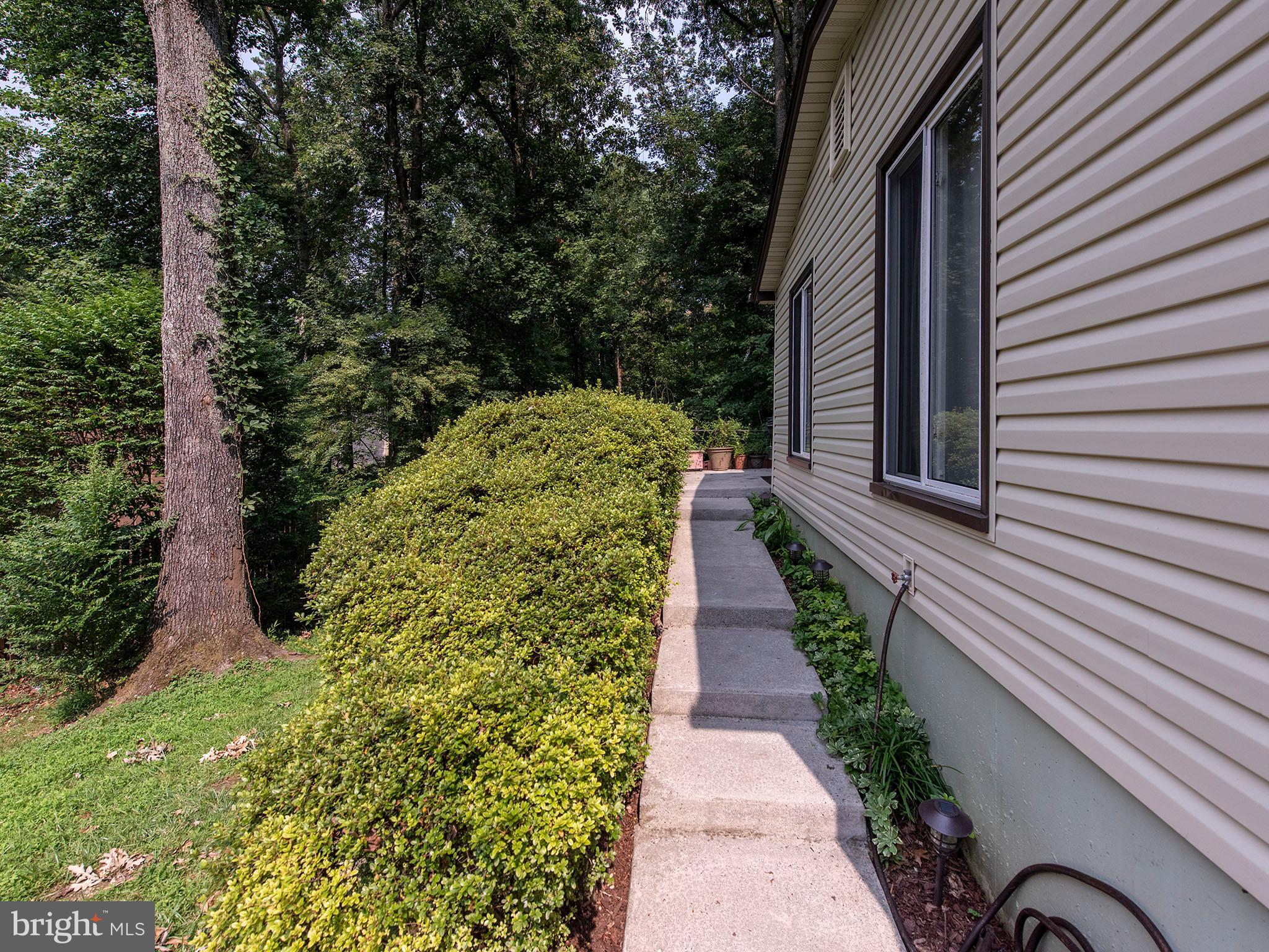 2360 Old Trail Drive Reston, VA 20191 - Photo 3 of 40 Front walkway to the house (Summer view)