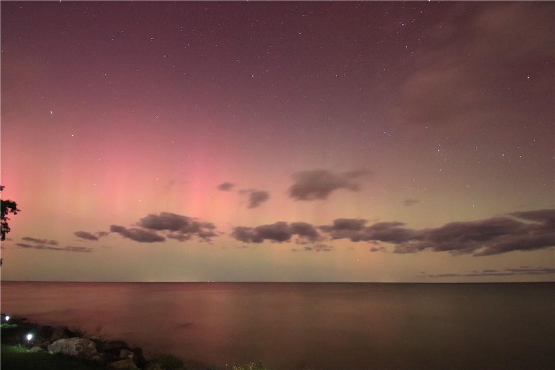 13202 Park Road Carlton, NY 14571 - Photo 46 of 50 Recent Aurora Borealis views out over the Lake!