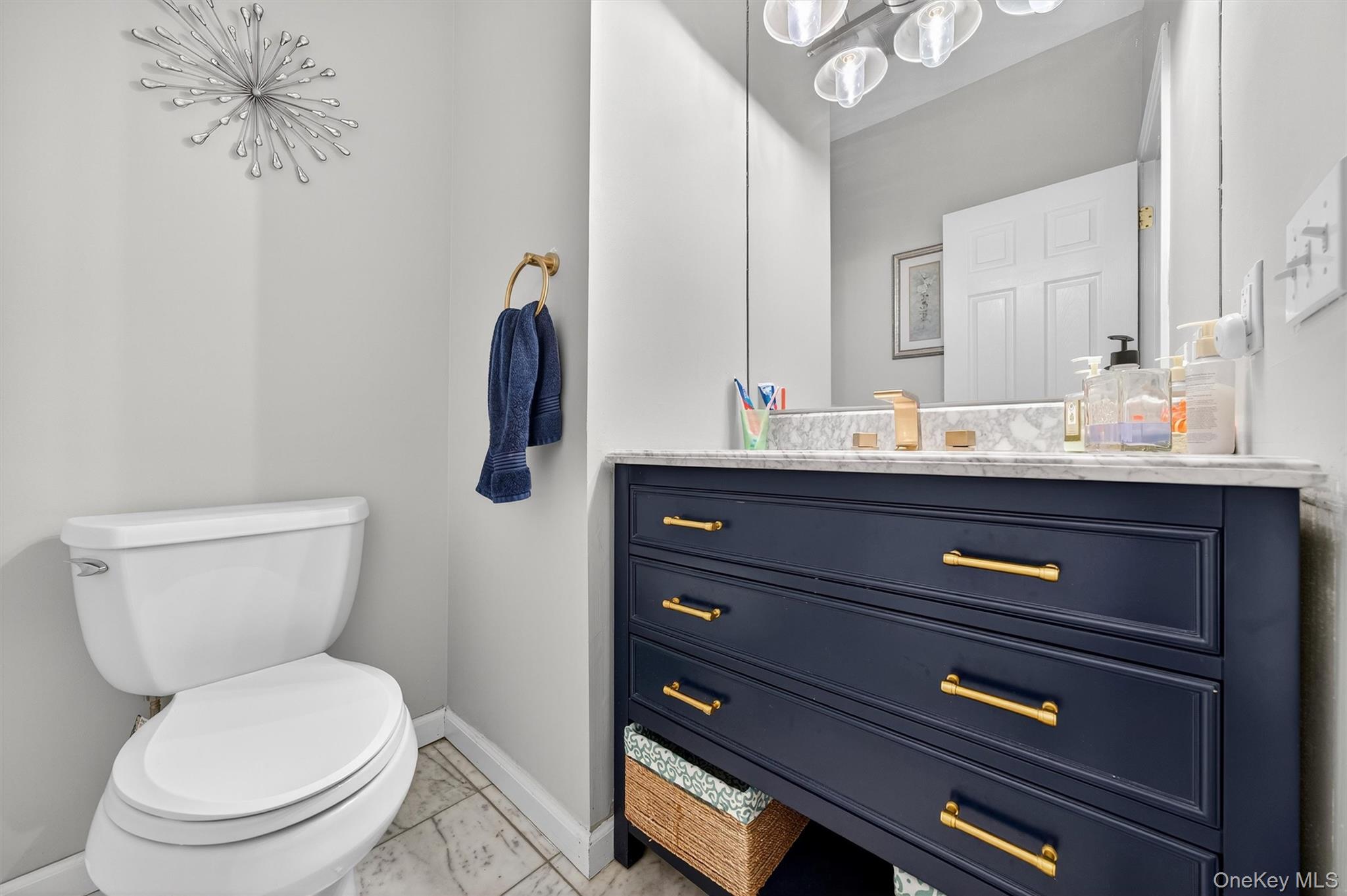 26 Peter Turner Road Monroe, NY 10950 - Photo 23 of 47 a bathroom with a toilet a sink and mirror