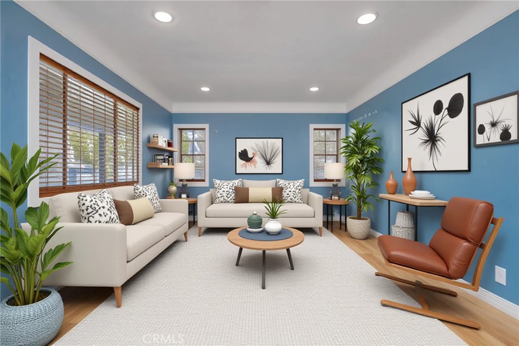 1420 North Frederic Street Burbank, CA 91505 - Photo 5 of 50 Virtually Staged Living Room