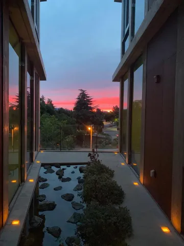 a view of street along with trees