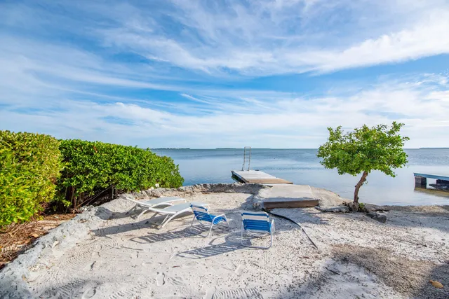 a view of a backyard with chairs