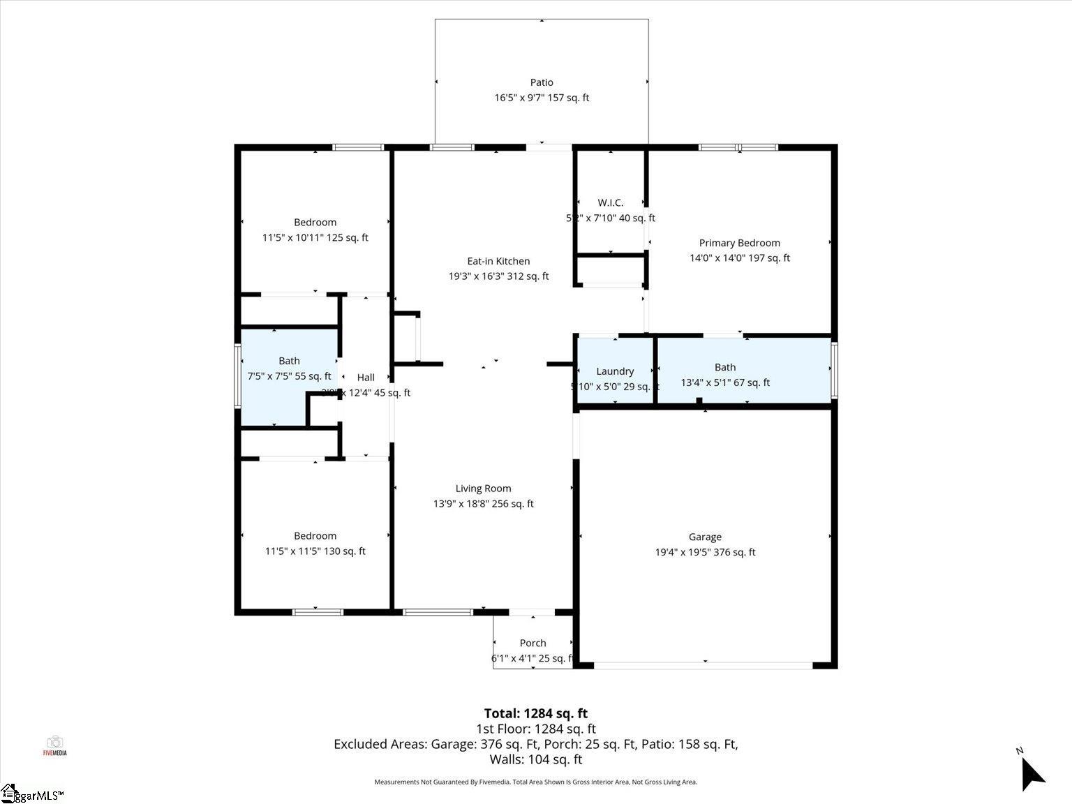 306 Ross Street Piedmont, SC 29673 - Photo 32 of 33 Sq Ft is approximate