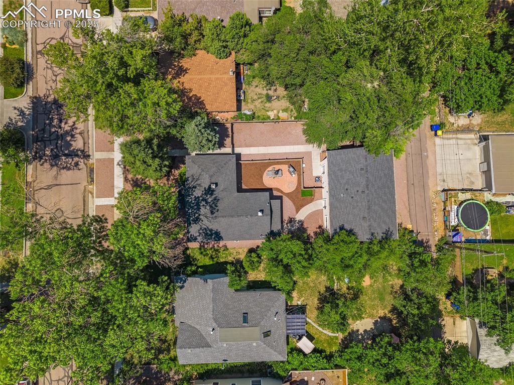225 Custer Avenue Colorado Springs, CO 80903 - Photo 35 of 39 an aerial view of a house