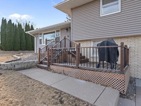 a view of a house with a porch