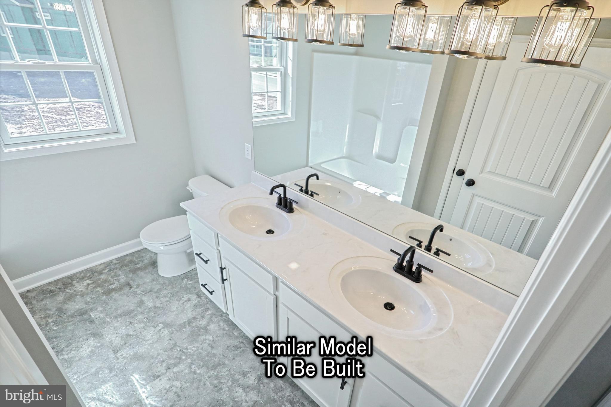 3227 Oxford Road New Oxford, PA 17350 - Photo 61 of 66 a bathroom with a sink a toilet and a mirror