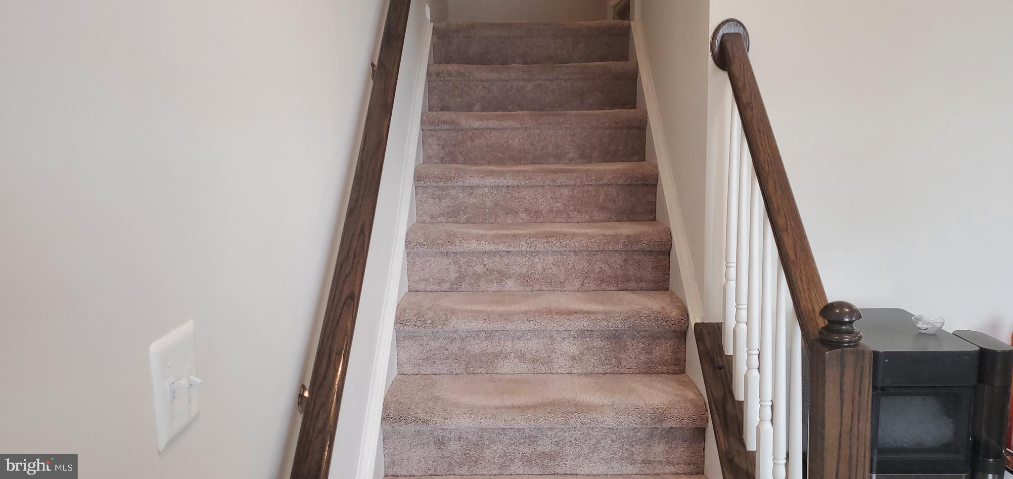 303 Rising Sun Road Fredericksburg, VA 22405 - Photo 17 of 39 Hallway Stairs to Bedroom Level