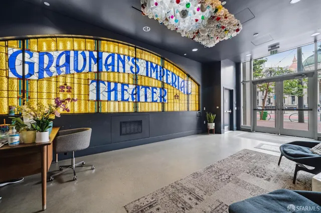 a very nice looking room with a large window