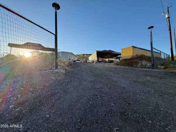 a view of a road in the house