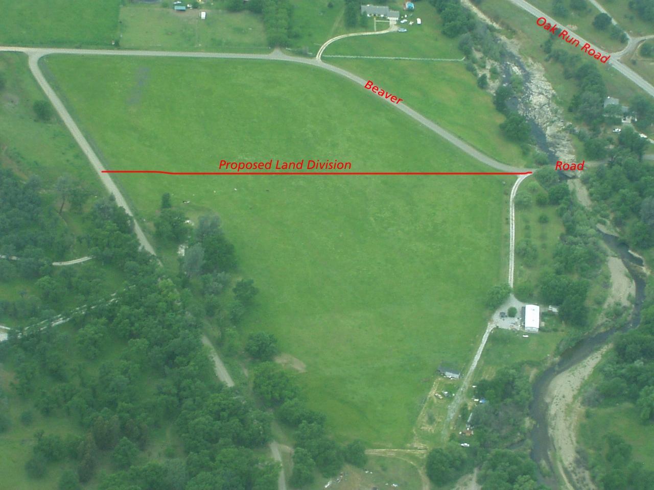 10981 Beaver Road Oak Run, CA 96069 - Photo 7 of 7 Proposed Land Division