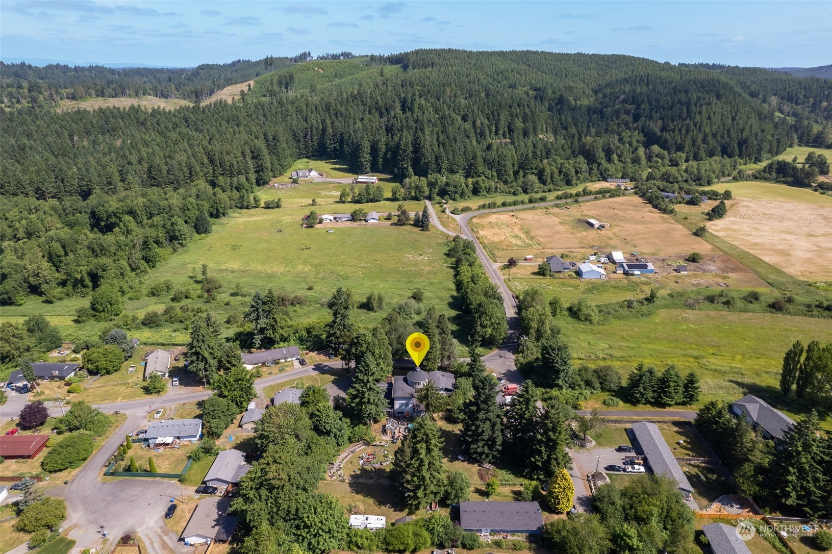 1497 Old Military Road Southeast Tenino, WA 98589 - Photo 31 of 39 a view of a city