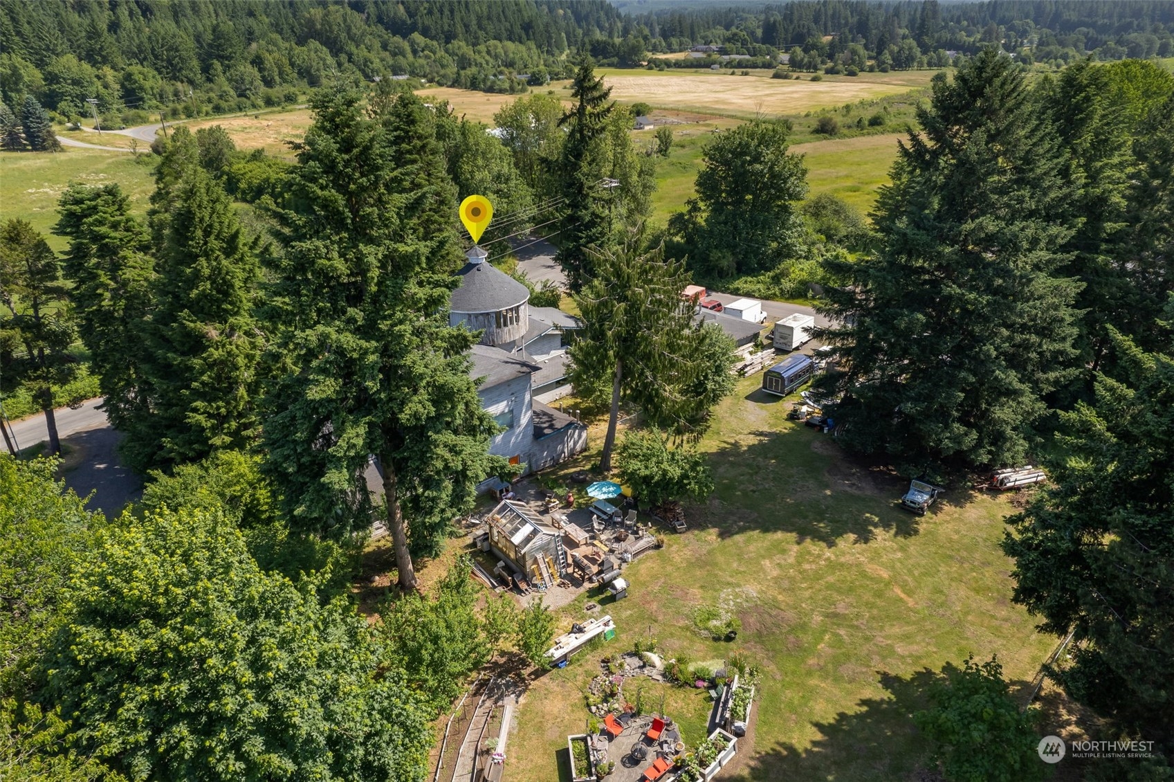 1497 Old Military Road Southeast Tenino, WA 98589 - Photo 32 of 39 a view of a lake view
