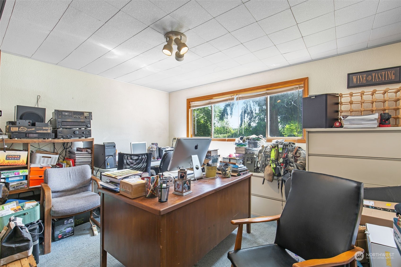 1497 Old Military Road Southeast Tenino, WA 98589 - Photo 8 of 39 a view of a dining room with furniture window and outside view