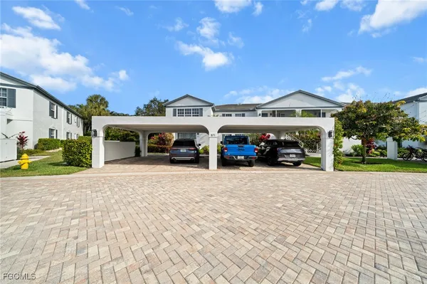 a car parked in front of house