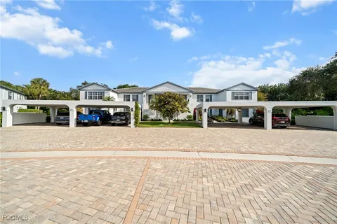 a view of a city street from a building