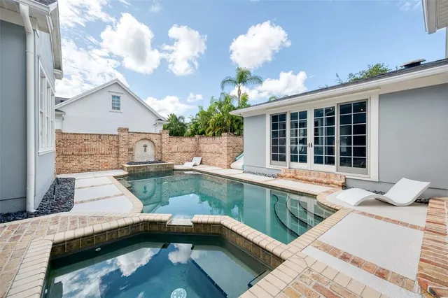 a view of house with patio