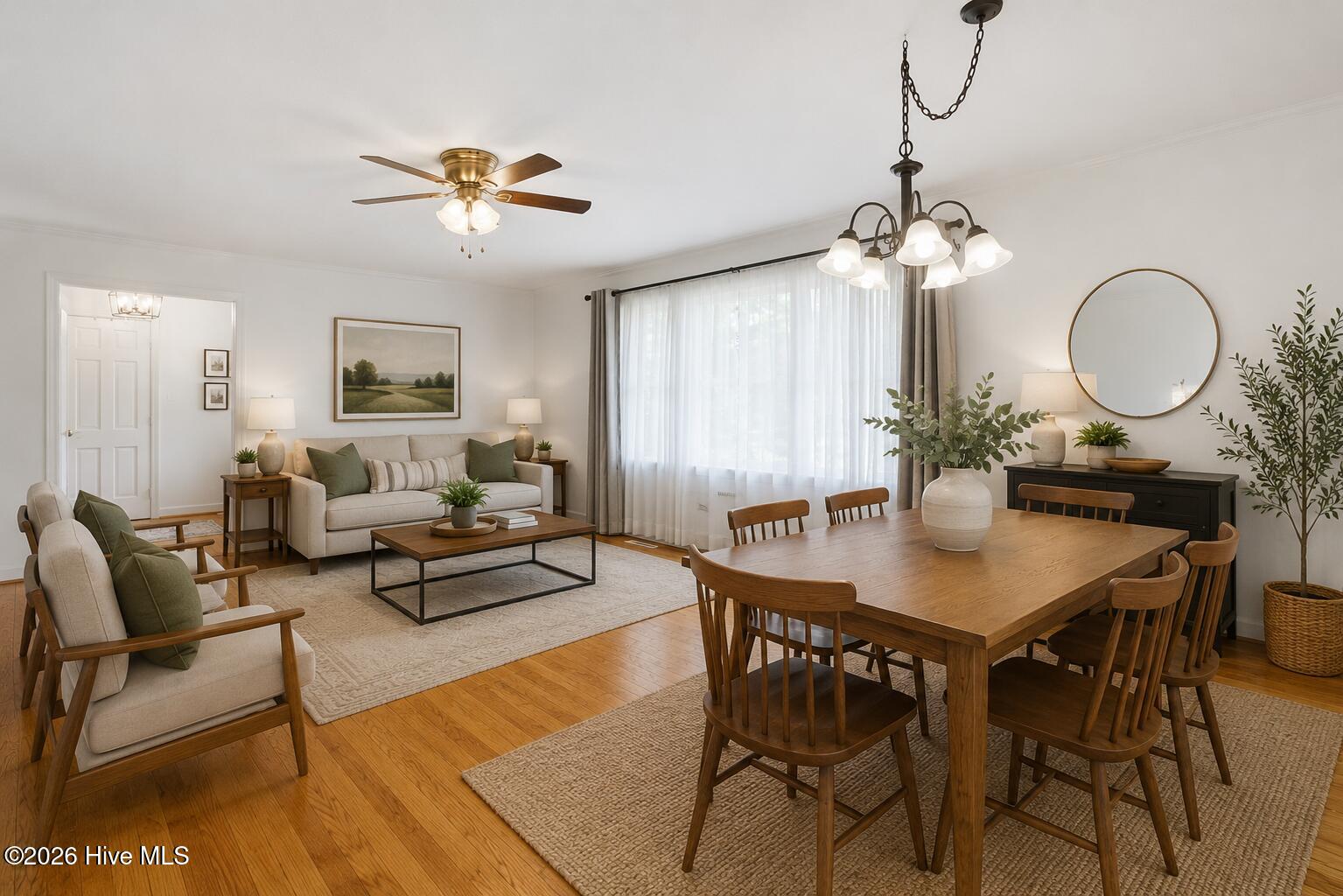 6364 Niblick Road Grifton, NC 28530 - Photo 11 of 48 Virtually staged living room dining room