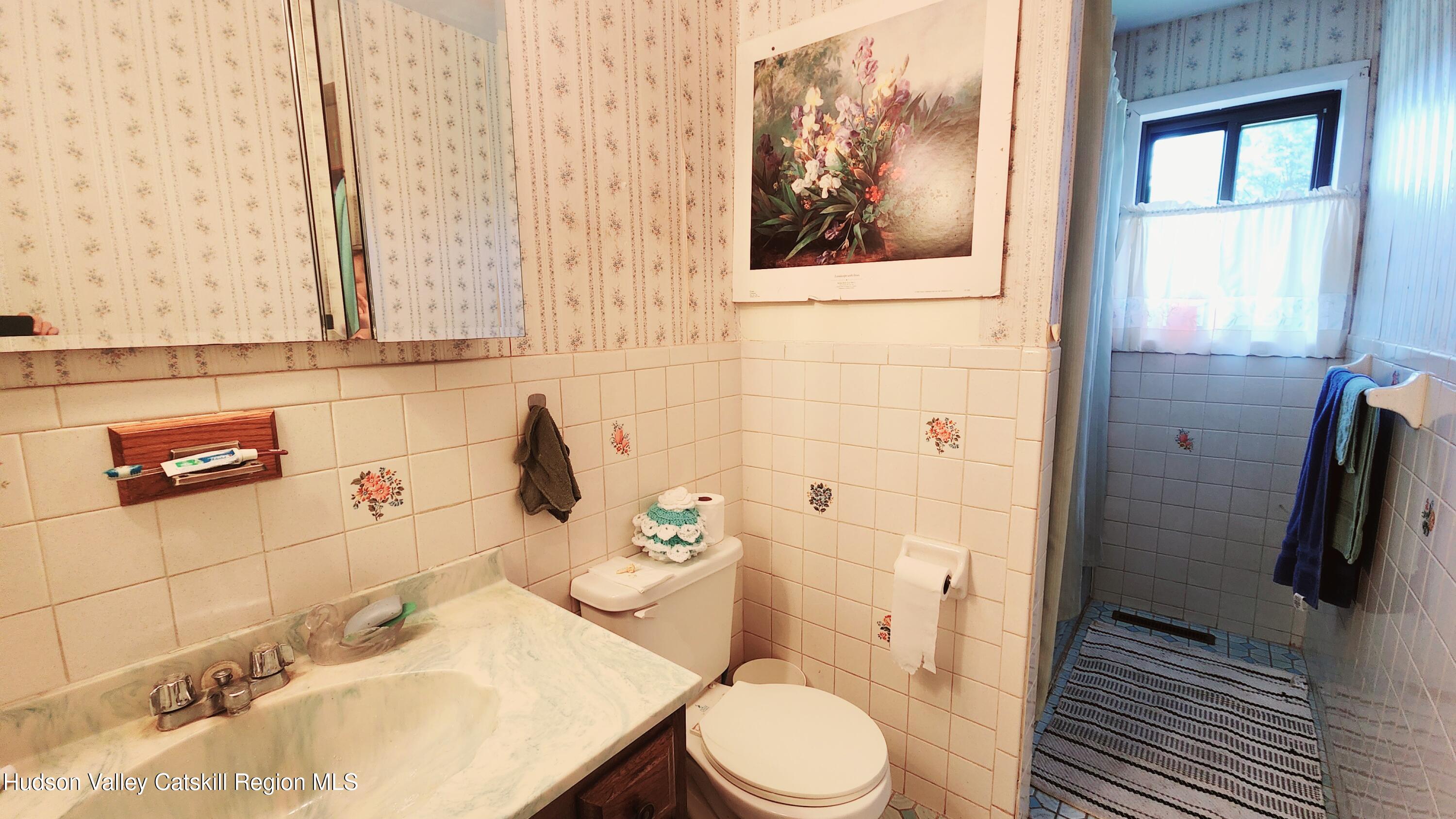 17 Clay Hill Road Durham, NY 12423 - Photo 7 of 15 a bathroom with a sink toilet and shower