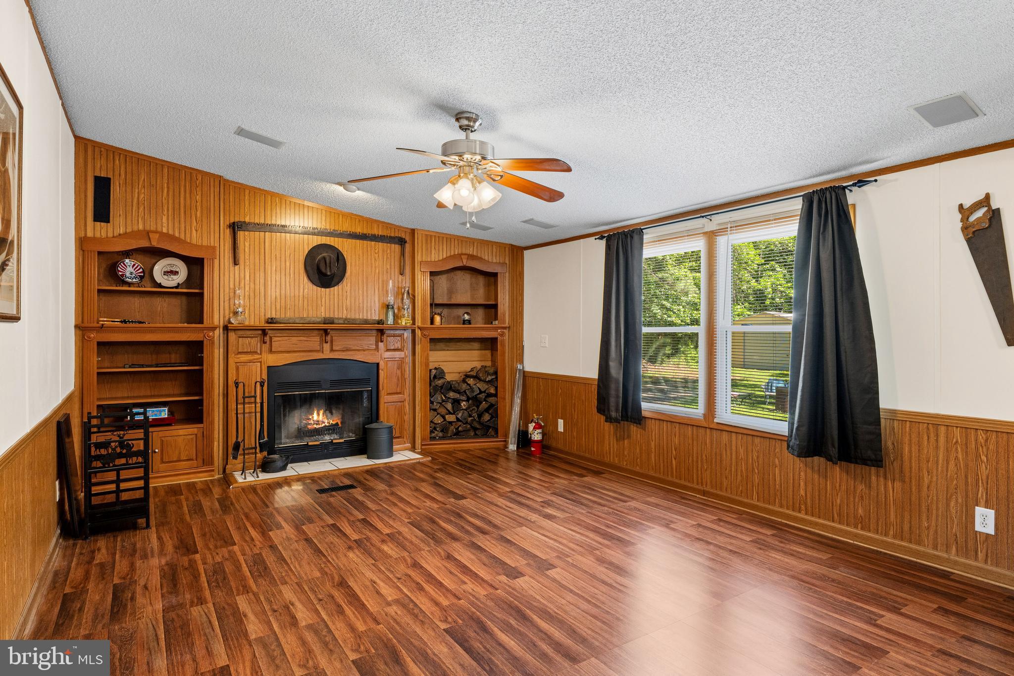 4278 Dorrell Road Aylett, VA 23009 - Photo 11 of 34 family room fireplace