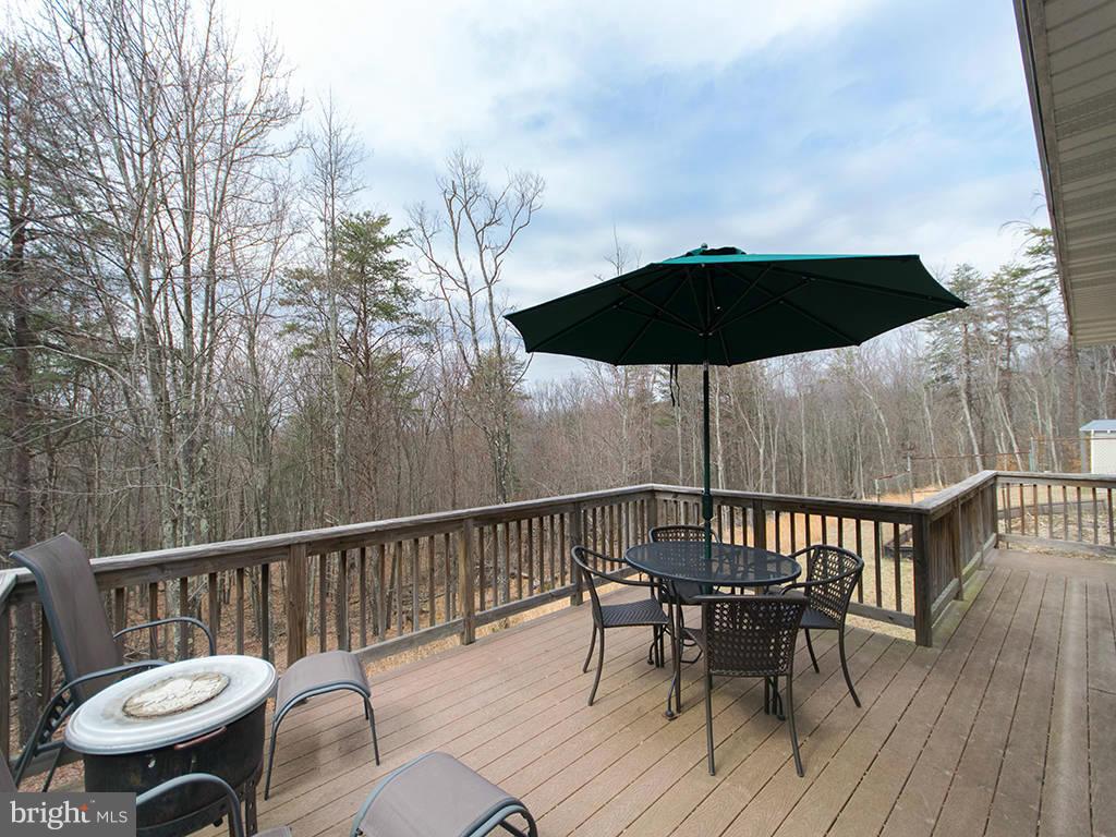 335 Whites Gap Road Berkeley Springs, WV 25411 - Photo 5 of 30 Deck View