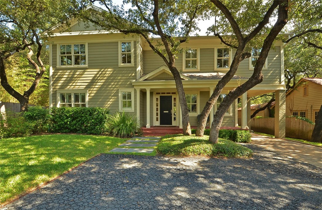 2802 Enfield Road Austin, TX 78703 - Photo 1 of 1 a front view of a house with a yard