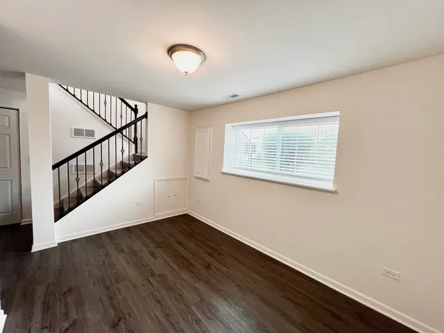 a view of a hallway with window