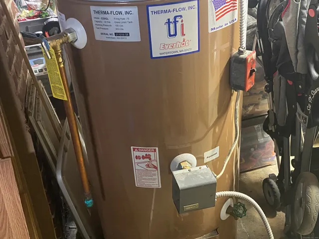 a close view of appliances