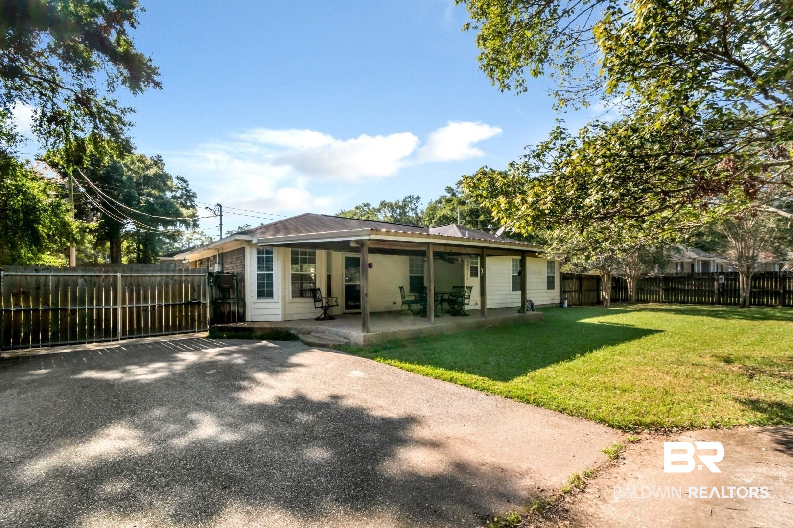 1345 Camden Court Mobile, AL 36695 - Photo 25 of 31 Rear view of property with a fenced backyard and a patio area