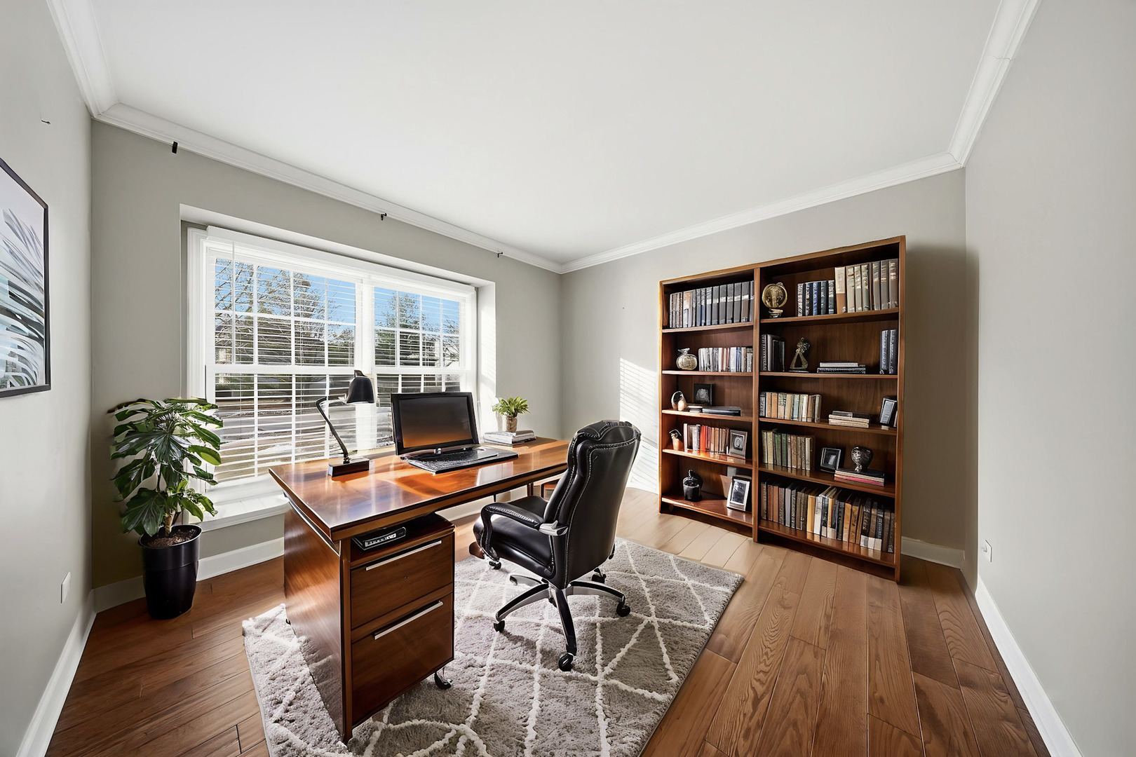 548 Arbor Lane Oswego, IL 60543 - Photo 4 of 46 a room with furniture and a book shelf