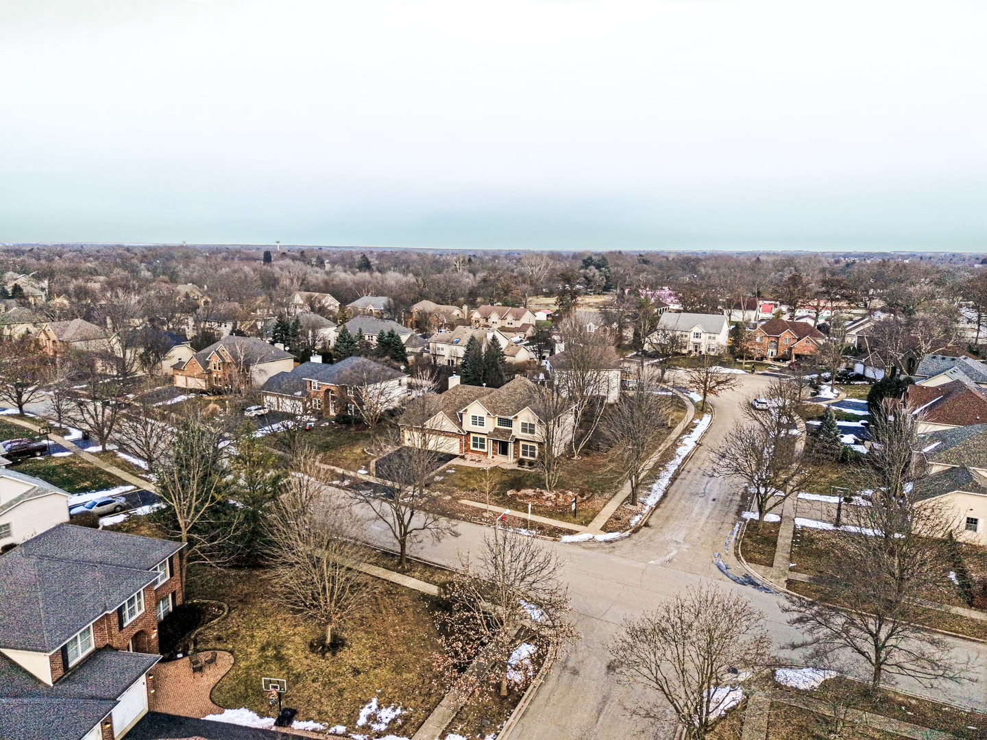 548 Arbor Lane Oswego, IL 60543 - Photo 41 of 46 an aerial view of a city