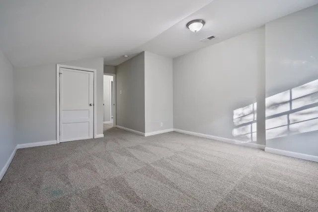 a view of room with window