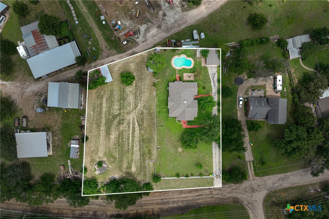 2967 South Old Robinson Road Lorena, TX 76655 - Photo 39 of 41 an aerial view of a house