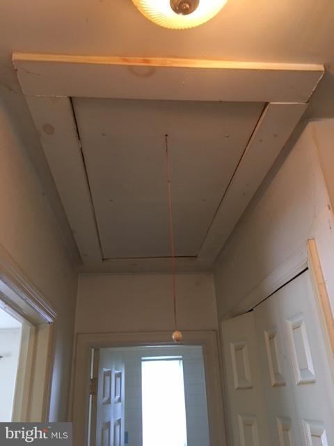 503 Elmwood Road Baltimore, MD 21206 - Photo 6 of 9 Attic access - partially floored