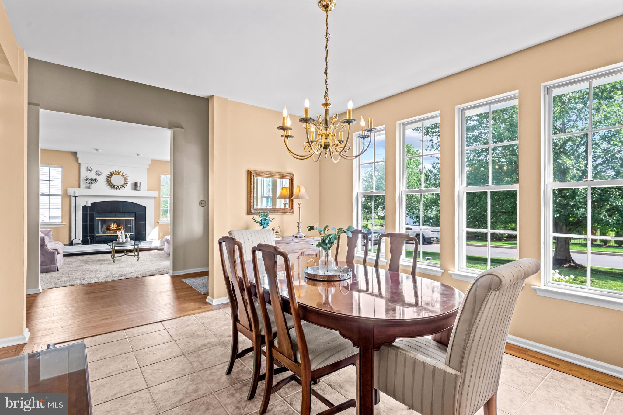 1720 Hampton Drive Jamison, PA 18929 - Photo 12 of 41 a view of a dining room with furniture window and outside view