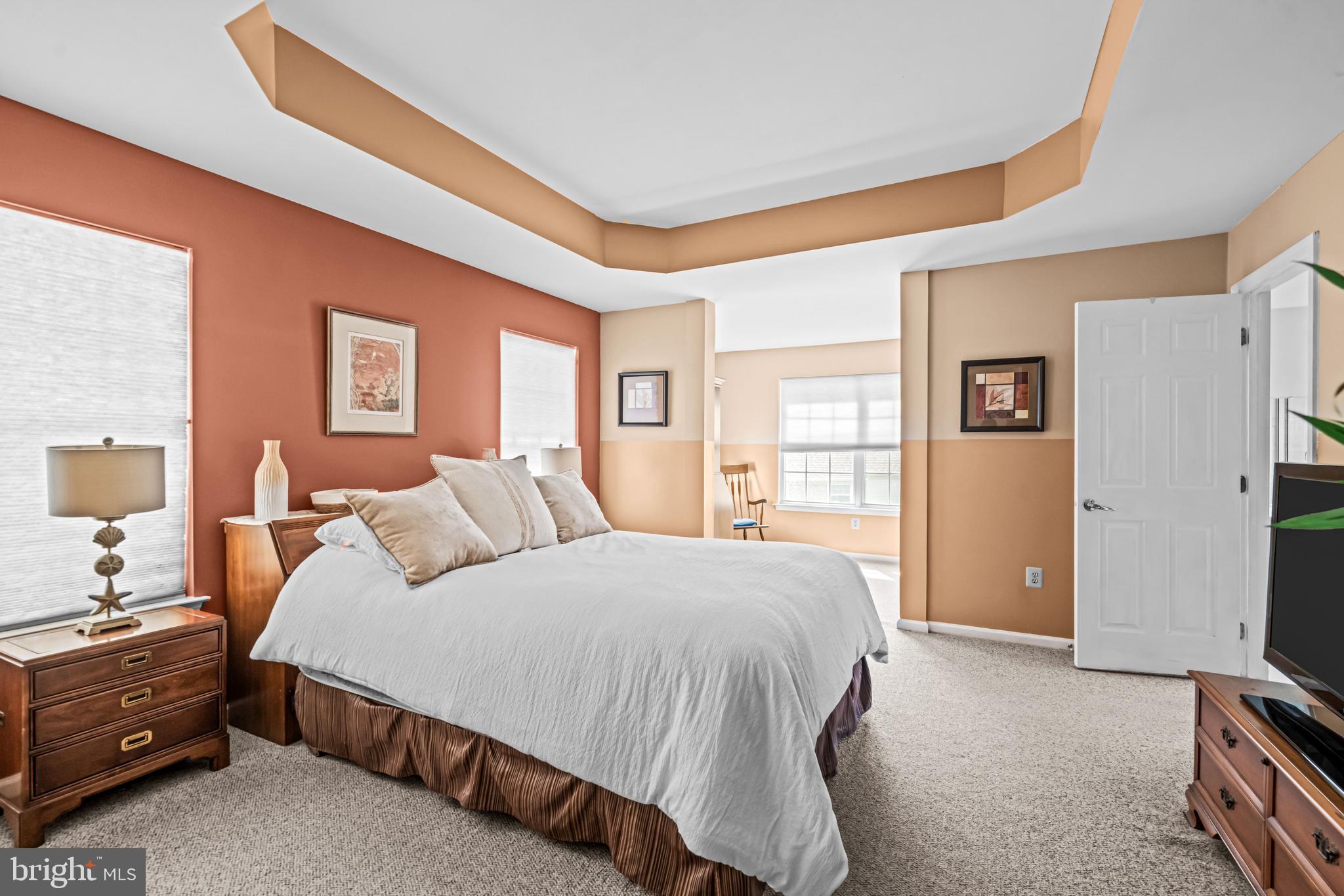 1720 Hampton Drive Jamison, PA 18929 - Photo 21 of 41 a spacious bedroom with a bed and a cabinets