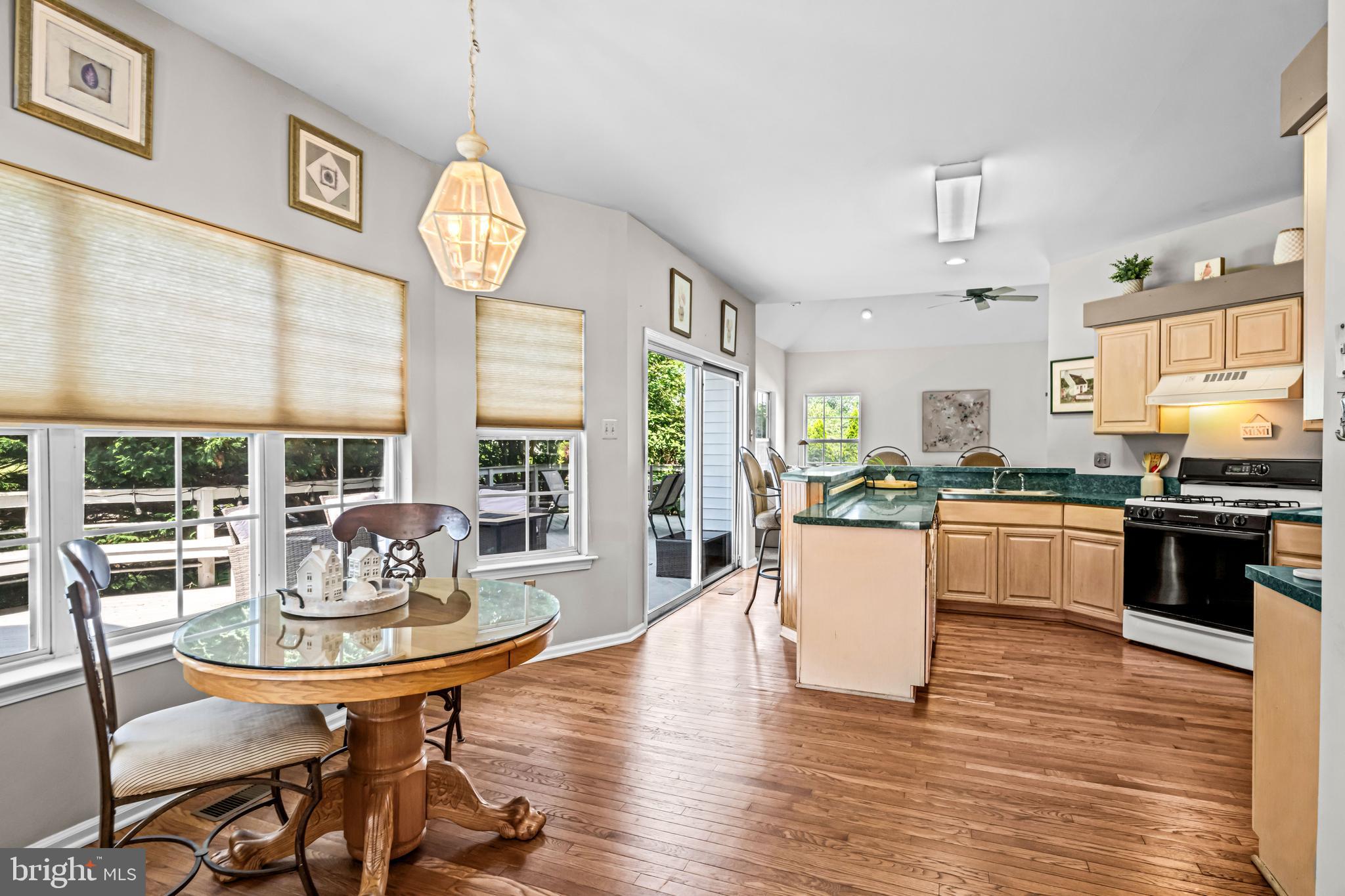 1720 Hampton Drive Jamison, PA 18929 - Photo 6 of 41 a kitchen with a table chairs stove and kitchen view