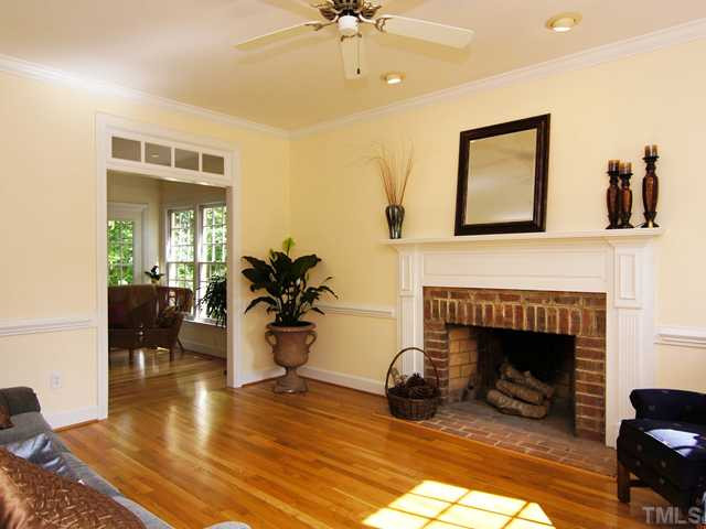 5136 Salem Ridge Road Holly Springs, NC 27540 - Photo 21 of 25 Hardwoods can be found throughout the 1st floor! Living Room