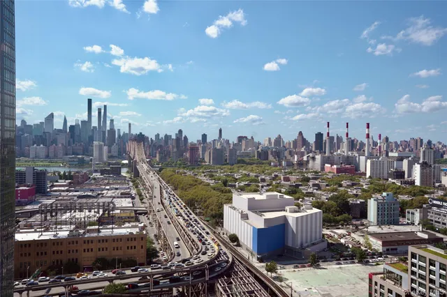 a city view with lot of high rise buildings