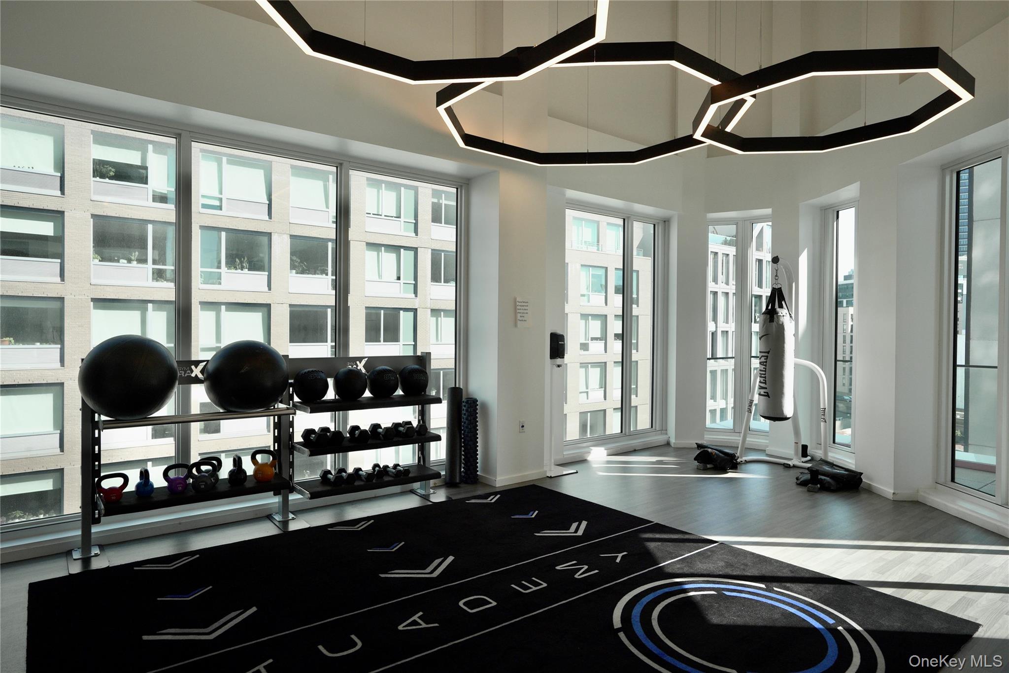 24-16 Queens Plaza South, Unit 2D Queens, NY 11101 - Photo 18 of 28 a kitchen with stainless steel appliances granite countertop a stove and a sink