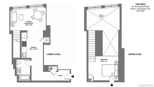 $899,000 | 24-16 Queens Plaza South, Unit 2D | Long Island City